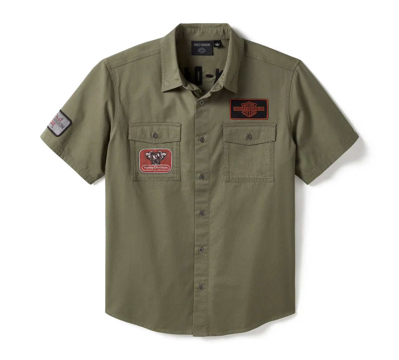 MENS V-TWIN EQUIPPED SOLID MECHANICS SHIRT