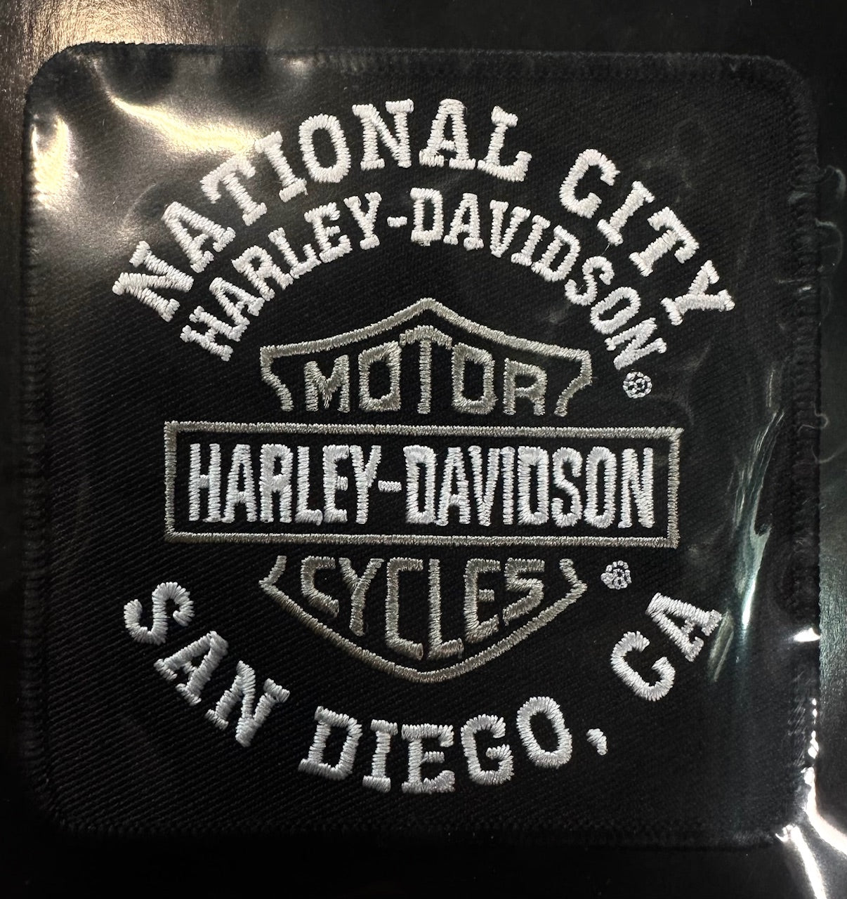 NATIONAL CITY HARLEY DAVIDSON DEALER PATCH