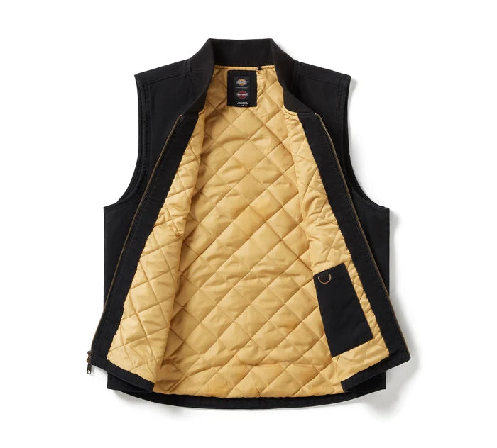 Men's Dickies x H-D Quilted Canvas Vest