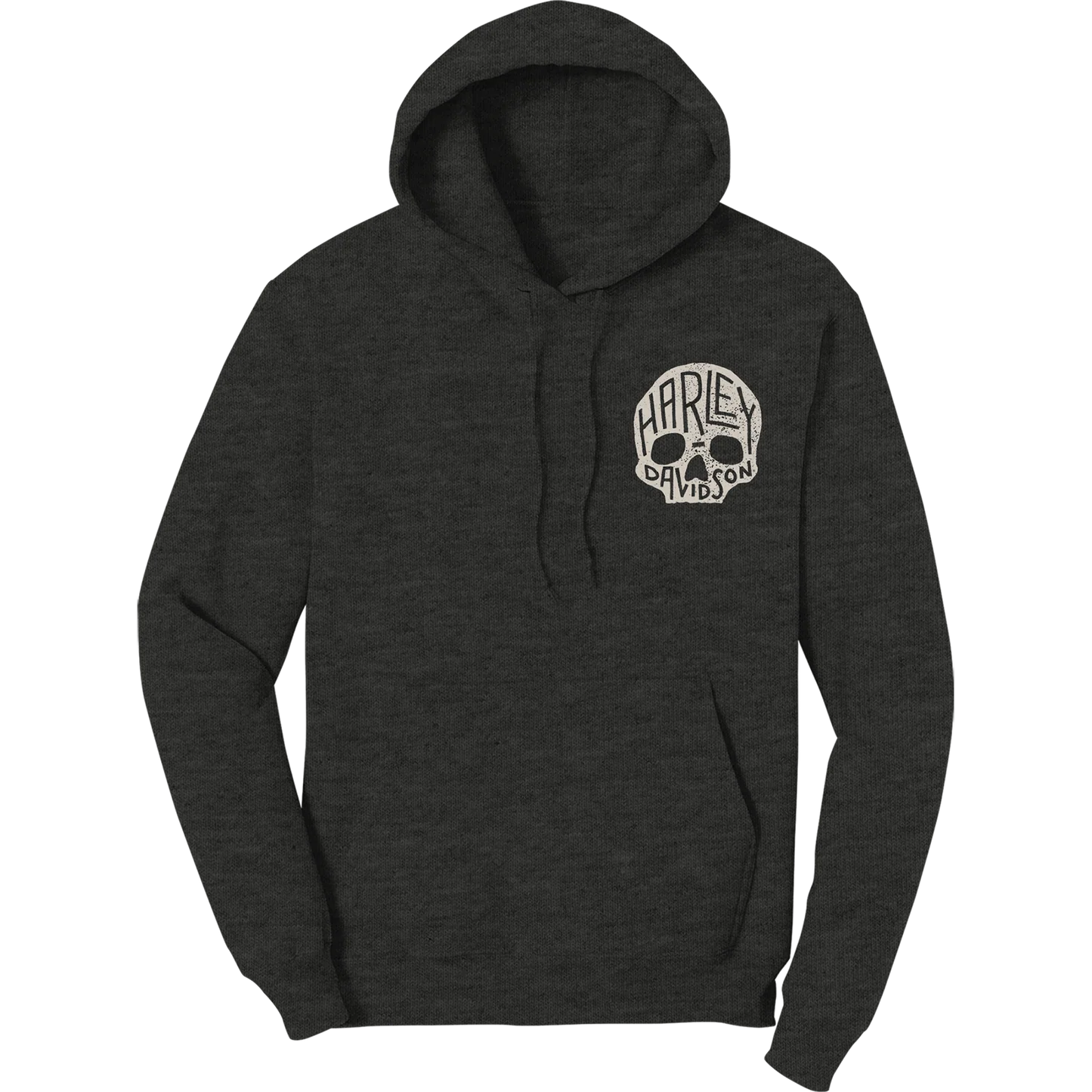 HARLEY DAVIDSON SKULL STONE SWT MENS - GREY