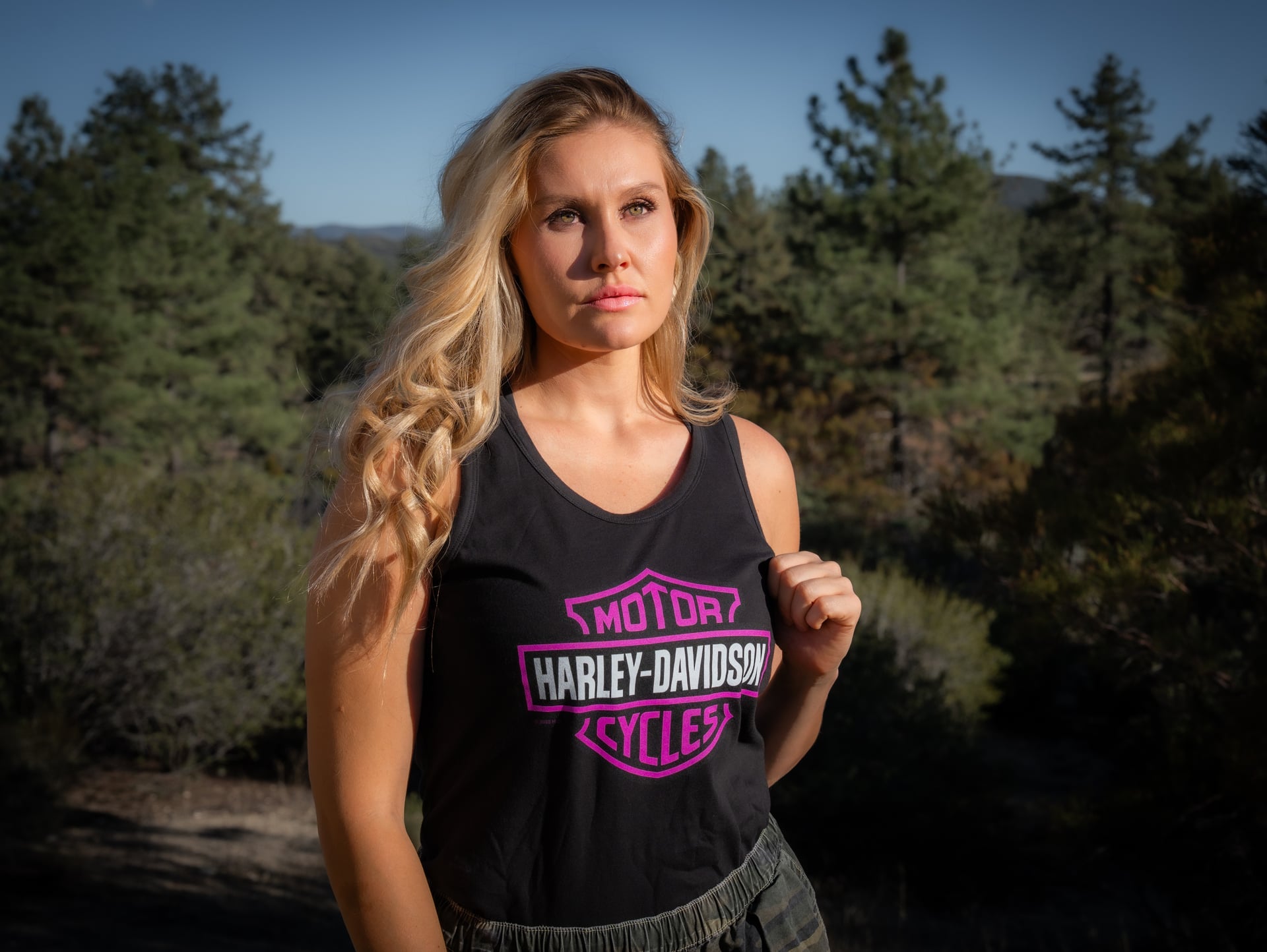 HD PINK B&S WMNS TANK TOP
