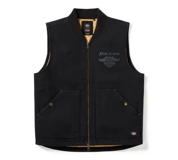 Men's Dickies x H-D Quilted Canvas Vest