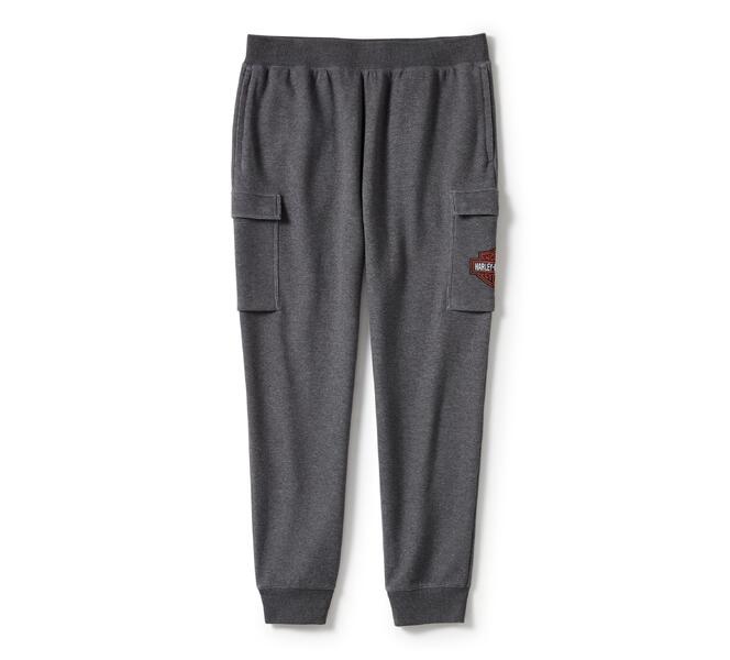 Harley-Davidson® Men's Essential B&S Fleece Cargo Pant